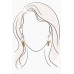 Tara Gold Metal Beaded Earring