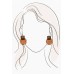 Lorraine Mocha Woven Drop Earring