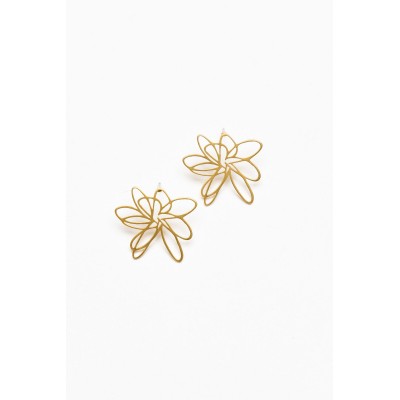 Sadie Gold Flower Earring