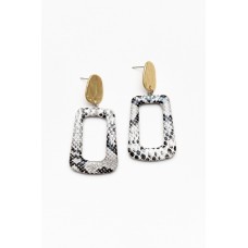 Belvoir Snake Drop Earring