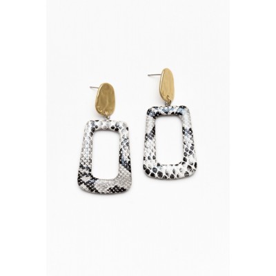 Belvoir Snake Drop Earring