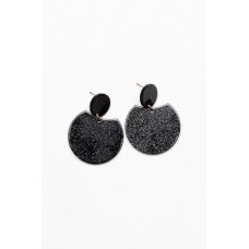 Milo Black Drop Earring