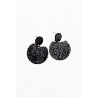 Milo Black Drop Earring