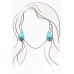 Drew Blue Woven Earring