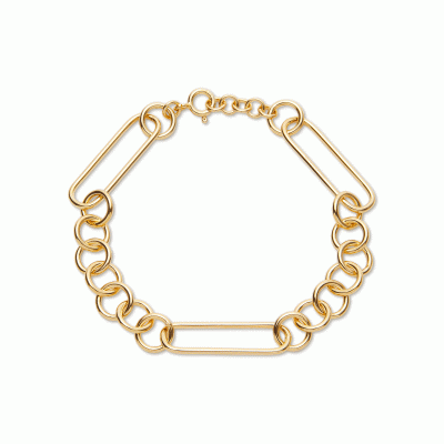 CHARMED BY LELE MIXED CHAIN BRACELET