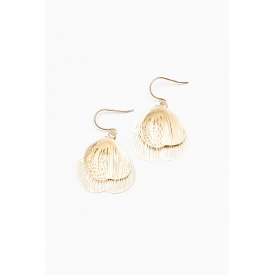 Brodie Gold Leaf Earring