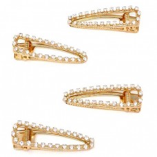 Luxe & Lace Crystal Clip Set