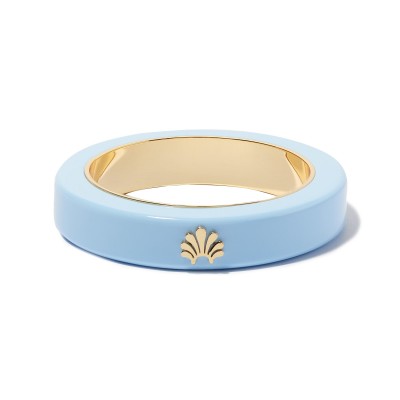 SKY BLUE LELE RESIN BANGLE