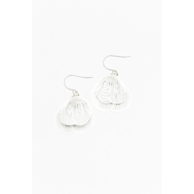 Brodie Silver Leaf Earring