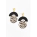 Nya Cheetah Drop Earring