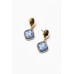 Jaida Blue Stone Drop Earring