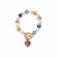 VARIOPINTA FIORE HEART BRACELET