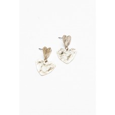 Spencer Gold Heart Earring