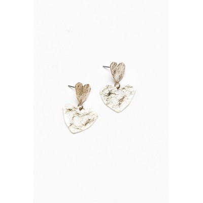 Spencer Gold Heart Earring